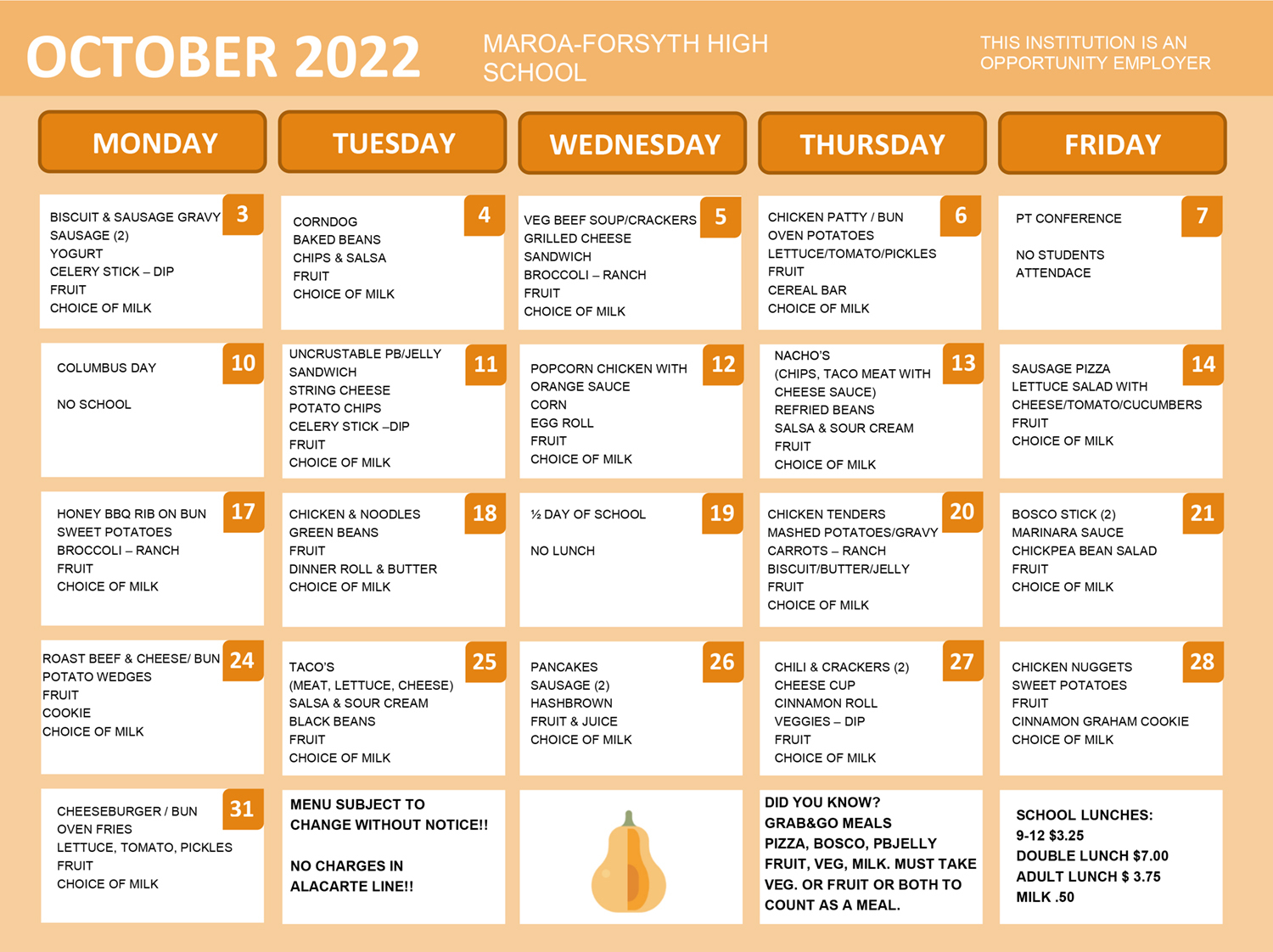 october-2022-high-school-lunch-menu