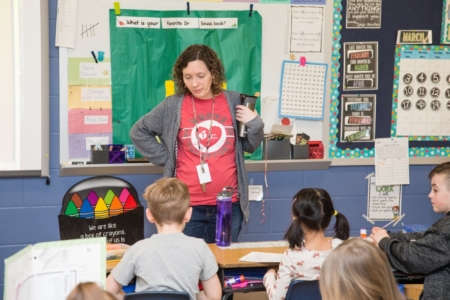 Teacher Front Of Class