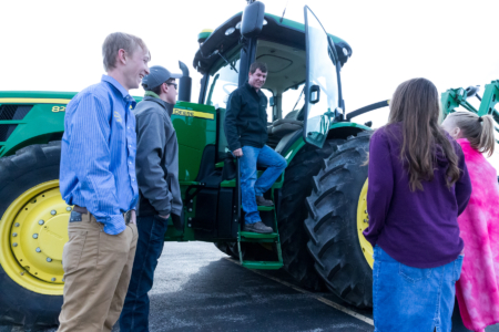 Maroa forsyth high school ag tractor big